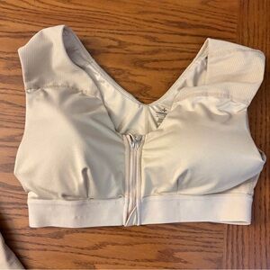 LN Tommie Copper Zip Up Shoulder Support Bra for Posture